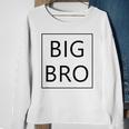Big Bro Brother Announcement Gifts Dada Mama Family Matching Sweatshirt Gifts for Old Women