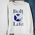 Bolt Life Lightening Bolt Gift Sweatshirt Gifts for Old Women