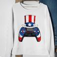 Boy Fourth Of July S American Flag Video Games Kids Sweatshirt Gifts for Old Women
