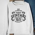 Copy Of 50Th Birthday Born 1972 Vintage Sweatshirt Gifts for Old Women