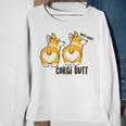 Corgi Set Sticker Design Funny Corgi Set Stickers Sweatshirt Gifts for Old Women