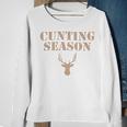 Cunting Season Essential Sweatshirt Gifts for Old Women