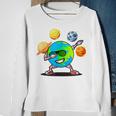 Dabbing Earth Day Sweatshirt Gifts for Old Women