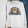 Dad Losing My Mind One Kid At A Time Sweatshirt Gifts for Old Women