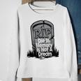 Die With Memories Not Dreams Sweatshirt Gifts for Old Women