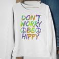 Donut Worry Be Happy Sweatshirt Gifts for Old Women