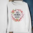 Floral 60 Years Old 60Th Birthday Women 60 Years Loved Sweatshirt Gifts for Old Women