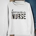 Forensic Nurse Life Nursing School Nurse Squad Gifts Raglan Baseball Tee Sweatshirt Gifts for Old Women