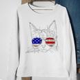 Funny Cat V2 Sweatshirt Gifts for Old Women