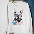 Funny Frenchie Merica Gift Boys Girls Dog Lover 4Th July Sweatshirt Gifts for Old Women