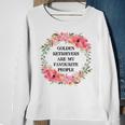 Golden Retrievers Are My Favourite People Sweatshirt Gifts for Old Women