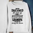 Granddaughter Of A Freakin Awesome Grandpa Sweatshirt Gifts for Old Women