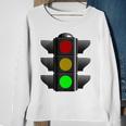 Green Traffic Light Signal Stop Caution Go Sweatshirt Gifts for Old Women