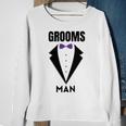 Groomsman Grooms Squad Stag Party Friends Themed Sweatshirt Gifts for Old Women