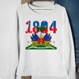 Haitian Revolution 1804 Flag Day Zip Sweatshirt Gifts for Old Women