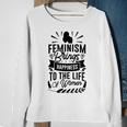 Happy Feminist Sweatshirt Gifts for Old Women