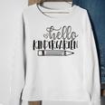 Hello Kindergarten V2 Sweatshirt Gifts for Old Women