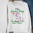 I Have Cerebral Palsy Im Allowed To Do Weird Things Unicorn Green Ribbon Cerebral Palsy Cerebral Palsy Awareness Sweatshirt Gifts for Old Women