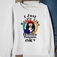 I Really Like Handy Penguin Ok Sweatshirt Gifts for Old Women