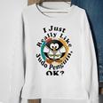 I Really Like Judo Penguin Ok Sweatshirt Gifts for Old Women