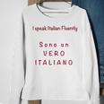 I Speak Italian Fluentlylanguage Italian Sweatshirt Gifts for Old Women