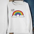 Love Wins Lgbt Kawaii Cute Anime Rainbow Flag Pocket Design Sweatshirt Gifts for Old Women