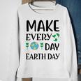 Make Every Day Earth Day Sweatshirt Gifts for Old Women