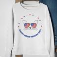 Memorial Day Cat Meowmorial Day V2 Sweatshirt Gifts for Old Women