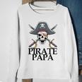 Mens Pirate Papa Captain Sword Gift Funny Halloween Sweatshirt Gifts for Old Women