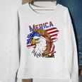 Merica Eagle American Flag Mullet Hair Redneck Hillbilly Sweatshirt Gifts for Old Women