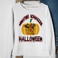 Miniature Schnauzer Halloween On All Hallows Night Sweatshirt Gifts for Old Women