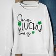 One Lucky Boy Funny St Patrick Day Sweatshirt Gifts for Old Women