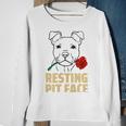 Pitbull Love I Love My Cute Pitbull 785 Shirt Sweatshirt Gifts for Old Women