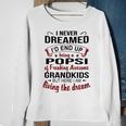 Popsi Grandpa Gift Popsi Of Freaking Awesome Grandkids Sweatshirt Gifts for Old Women