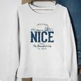 Retro Style Vintage Nice France Sweatshirt Gifts for Old Women