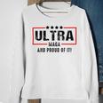 Ultra Maga And Proud Of It A Ultra Maga And Proud Of It V2 Sweatshirt Gifts for Old Women