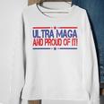 Ultra Maga And Proud Of It V14 Sweatshirt Gifts for Old Women