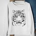 White Tiger Head For Men And Tiger Dad And Tiger Lover Sweatshirt Gifts for Old Women