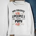 Womens My Favorite People Call Me Mimi Mothers Day Gifts Sweatshirt Gifts for Old Women