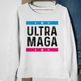 Womens Ultra Mega Patriotic Trump Republicans Conservatives Vote Trump Sweatshirt Gifts for Old Women