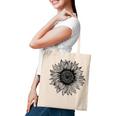 Be Kind Sunflower Minimalistic Flower Plant Artwork Tote Bag