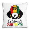 Celebrate Junenth 1865 Black Girl Magic Melanin Women Pillow