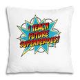 I Teach Superheroes Retro Comic Super Teacher Graphic Pillow