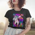 10 Year Old Unicorn Dabbing 10Th Birthday Girl Unicorn Party V2 Women T-shirt Gifts for Her