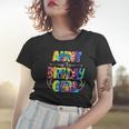 Aunt Of The Birthday Girl Matching Family Tie Dye Women T-shirt Gifts for Her