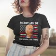 Funny Biden Confused Merry Happy 4Th Of You Know The Thing Women T-shirt Gifts for Her