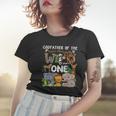 Godfather Of The Wild One Zoo Theme Birthday Safari Jungle Women T-shirt Gifts for Her