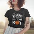 Grandma Of The Birthday Boy Party A Favorite Boy Basketball Women T-shirt Gifts for Her