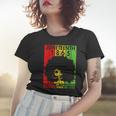 Junenth 1865 Because My Ancestors Werent Free In 1776 Women T-shirt Gifts for Her