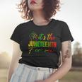 Junenth Its The Junenth For Me Junenth 1865 Women T-shirt Gifts for Her